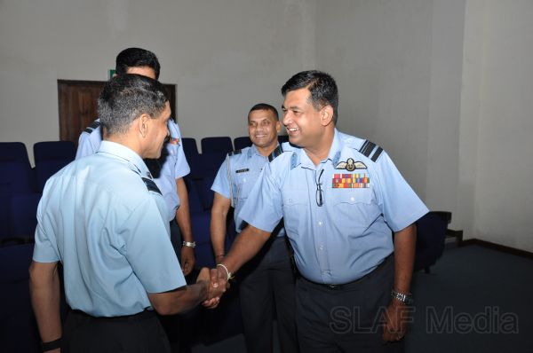 40th Indian Army Higher Command Course Visits SLAF HQ