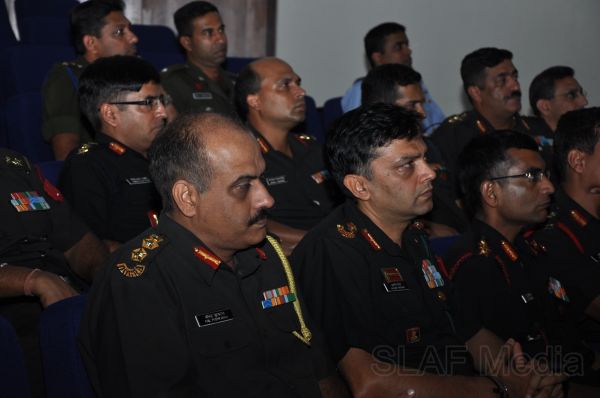 40th Indian Army Higher Command Course Visits SLAF HQ