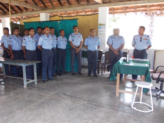Formation Day of SLAF Station Morawewa