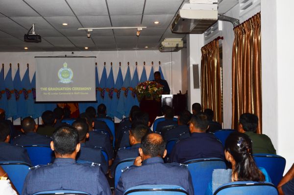 Graduation Ceremony of the No 45th Junior Command & Staff Course