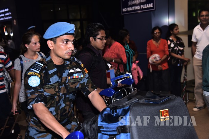 Replacement Personnel for UNPK HELI-DEPLOYMENT (MINUSCA) to Central Africa Departs Country