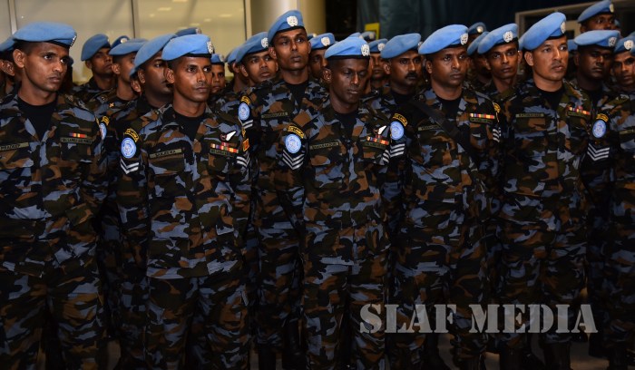 Replacement Personnel for UNPK HELI-DEPLOYMENT (MINUSCA) to Central Africa Departs Country