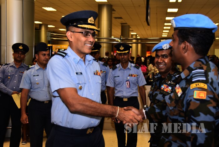 Replacement Personnel for UNPK HELI-DEPLOYMENT (MINUSCA) to Central Africa Departs Country