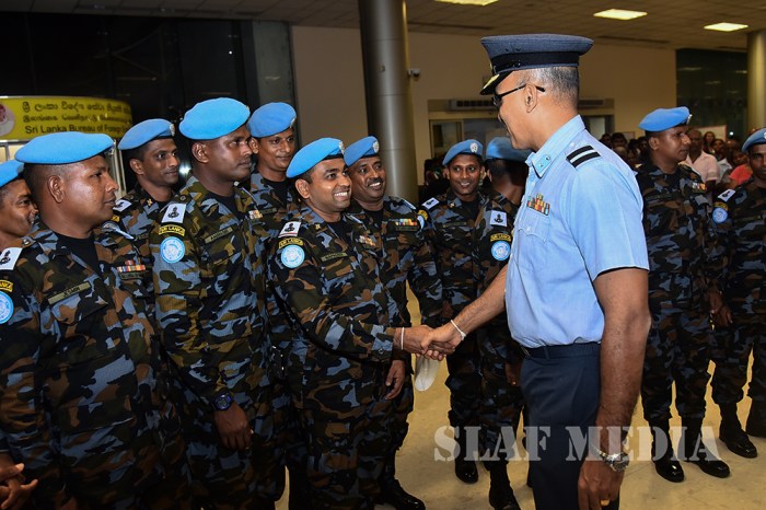 Replacement Personnel for UNPK HELI-DEPLOYMENT (MINUSCA) to Central Africa Departs Country