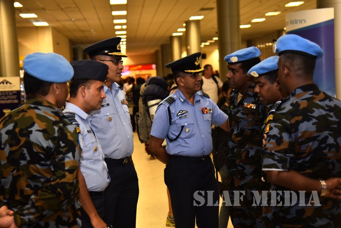 Replacement Personnel for UNPK HELI-DEPLOYMENT (MINUSCA) to Central Africa Departs Country