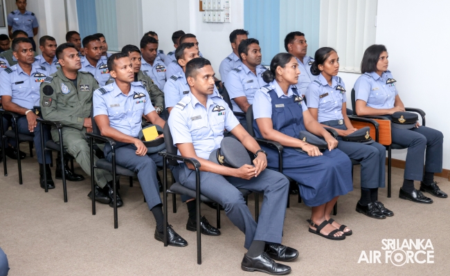AIR CHIEF ATTENDS THE FLIGHT SAFETY REVIEW WORKSHOP FOR SLAF PILOTS