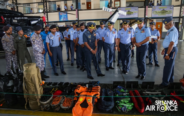 AIR CHIEF ATTENDS THE FLIGHT SAFETY REVIEW WORKSHOP FOR SLAF PILOTS