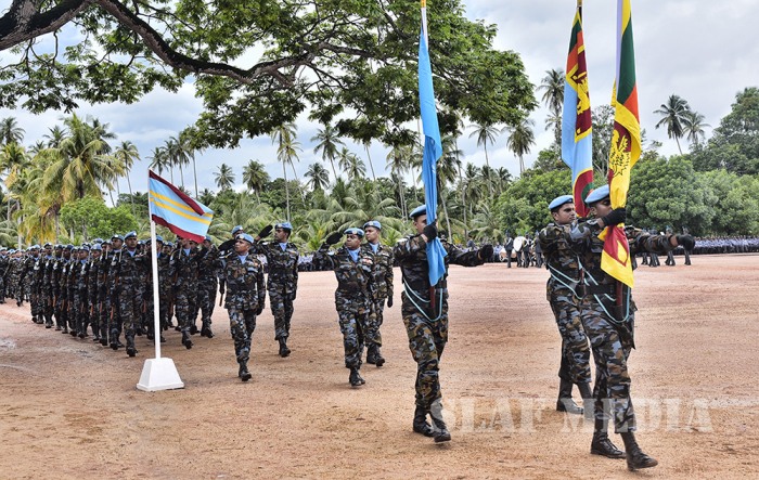 Passing Out Parade of No 4 Contingent UN Peace Keeping Mission in Central African Republic (MINUSCA)