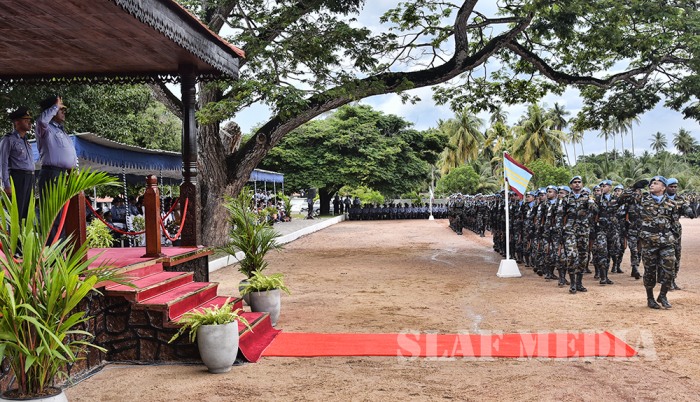 Passing Out Parade of No 4 Contingent UN Peace Keeping Mission in Central African Republic (MINUSCA)