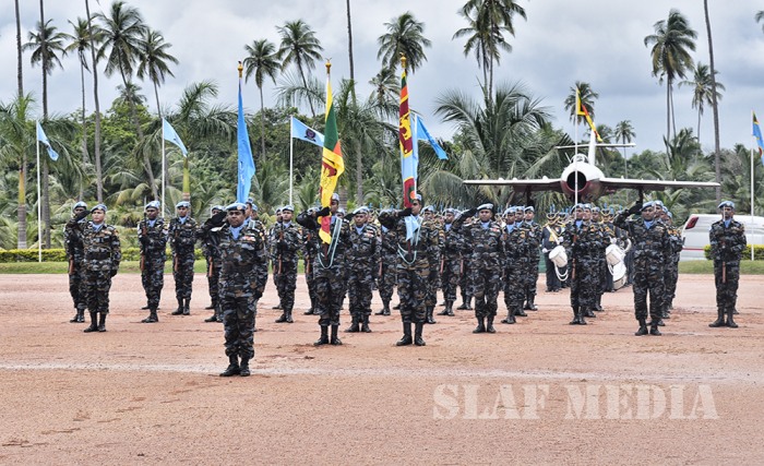Passing Out Parade of No 4 Contingent UN Peace Keeping Mission in Central African Republic (MINUSCA)
