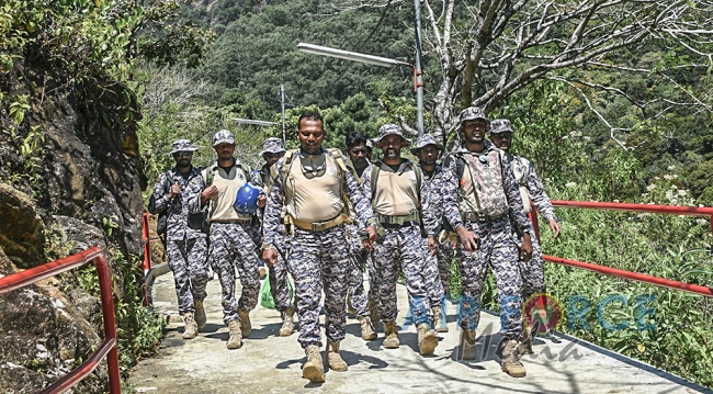 SLAF
CONDUCTS 'SRI PADA' CLEANING PROGRAM FOR 4TH CONSECUTIVE YEAR