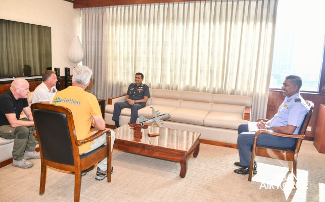 4AVIATION CLUB CAPTURES THE SKIES AND SIGHTS UNVEILING SRI
LANKA'S AVIATION SPLENDOR