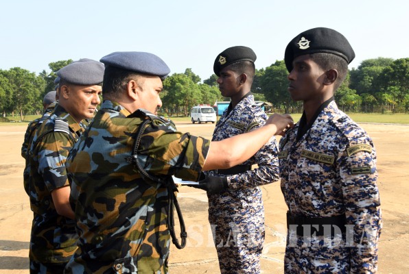 Badge Awarding Ceremony of EOD Basic Courses SLAF Station Palavi