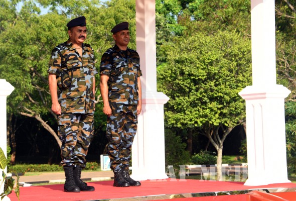 Badge Awarding Ceremony of EOD Basic Courses SLAF Station Palavi