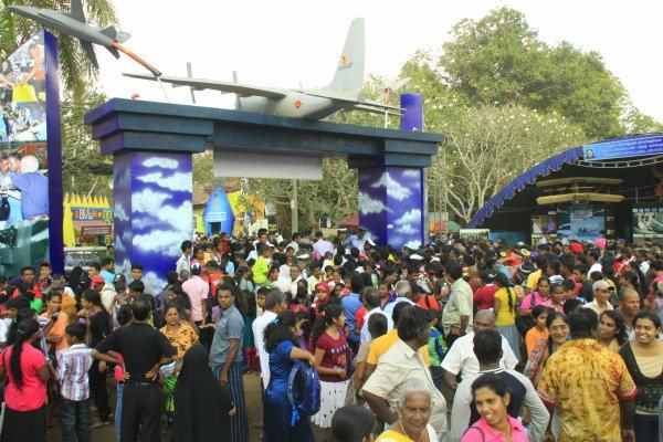 Sri Lanka Air Force 5th best Exhibit at “Dayata Kirula” Exhibition 2014