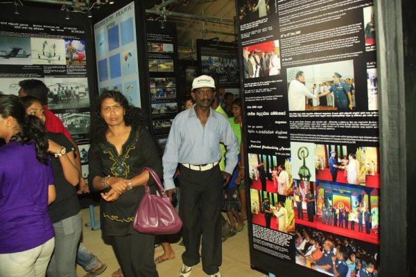 Sri Lanka Air Force 5th best Exhibit at “Dayata Kirula” Exhibition 2014