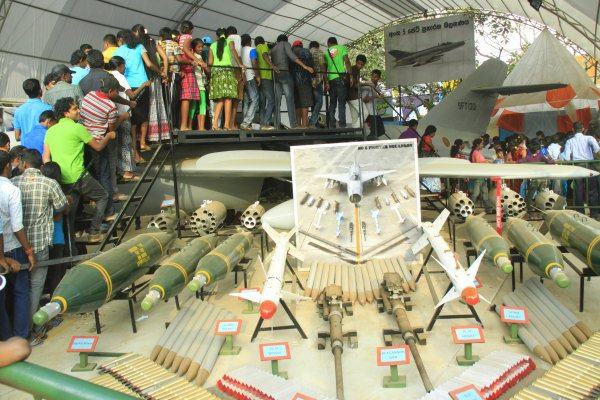 Sri Lanka Air Force 5th best Exhibit at “Dayata Kirula” Exhibition 2014