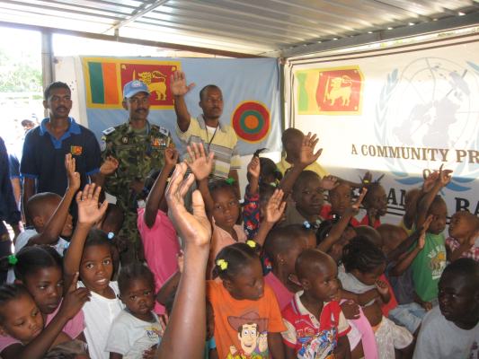 SLAF Haiti Contingent Celebrates 63rd Anniversary of the SLAF