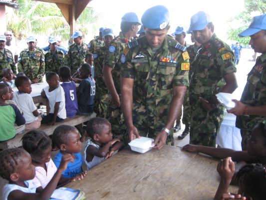 SLAF Haiti Contingent Celebrates 63rd Anniversary of the SLAF