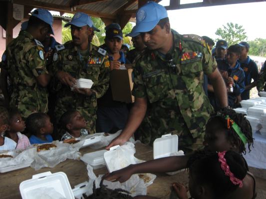 SLAF Haiti Contingent Celebrates 63rd Anniversary of the SLAF