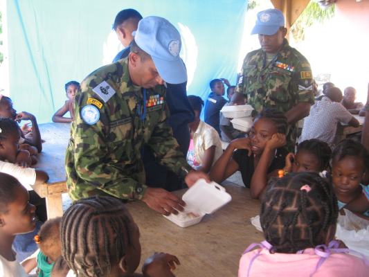 SLAF Haiti Contingent Celebrates 63rd Anniversary of the SLAF