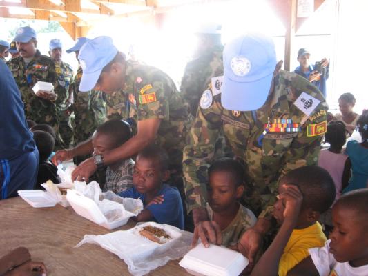 SLAF Haiti Contingent Celebrates 63rd Anniversary of the SLAF