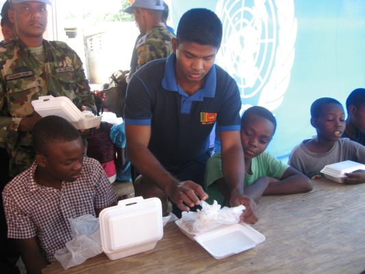 SLAF Haiti Contingent Celebrates 63rd Anniversary of the SLAF