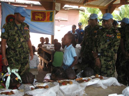 SLAF Haiti Contingent Celebrates 63rd Anniversary of the SLAF