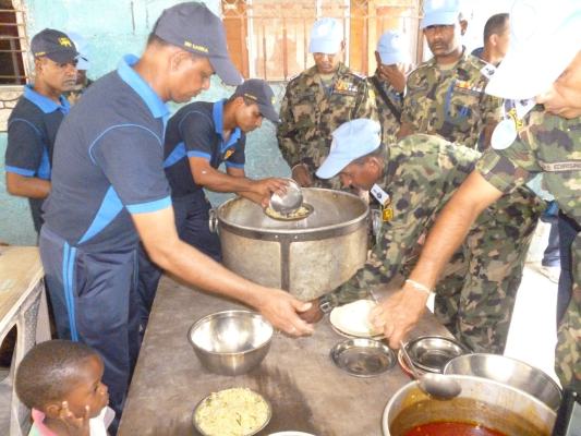SLAF Haiti Contingent Celebrates 63rd Anniversary of the SLAF