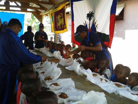 SLAF Haiti Contingent Celebrates 63rd Anniversary of the SLAF