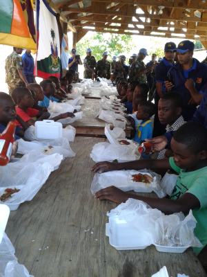 SLAF Haiti Contingent Celebrates 63rd Anniversary of the SLAF