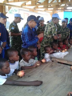 SLAF Haiti Contingent Celebrates 63rd Anniversary of the SLAF
