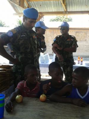 SLAF Haiti Contingent Celebrates 63rd Anniversary of the SLAF