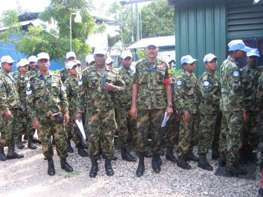 SLAF Haiti Contingent Celebrates 63rd Anniversary of the SLAF