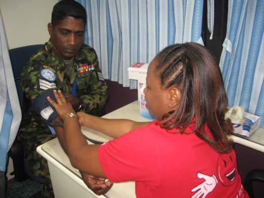 SLAF Haiti Contingent Celebrates 63rd Anniversary of the SLAF