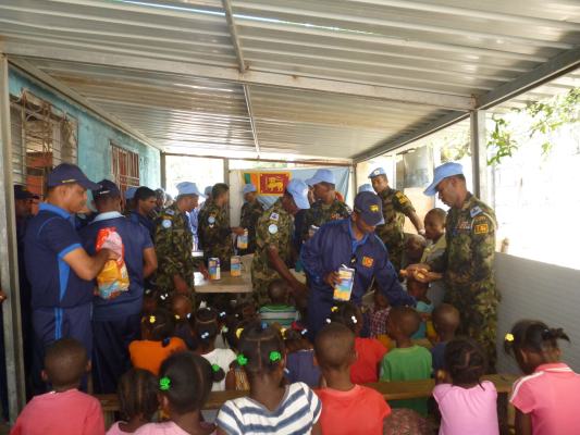 SLAF Haiti Contingent Celebrates 63rd Anniversary of the SLAF