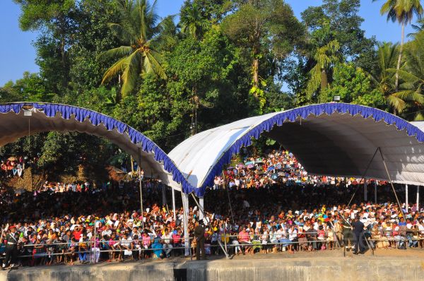 Sri Lanka Air Force Joins in the 66th Independence Day Celebrations at Kegalle