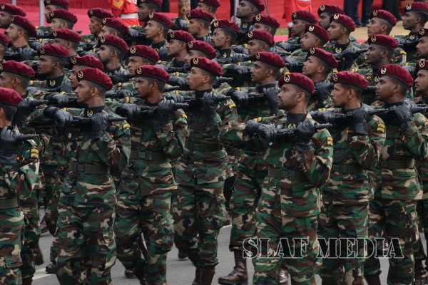Sri Lanka Air Force Joins in the 67th Independence Day Celebrations at Sri Jayawardenapura Parliament grounds