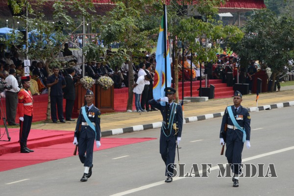 Sri Lanka Air Force Joins in the 67th Independence Day Celebrations at Sri Jayawardenapura Parliament grounds