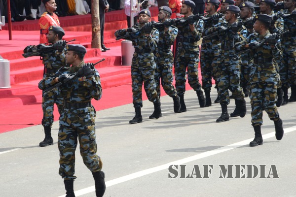 Sri Lanka Air Force Joins in the 67th Independence Day Celebrations at Sri Jayawardenapura Parliament grounds
