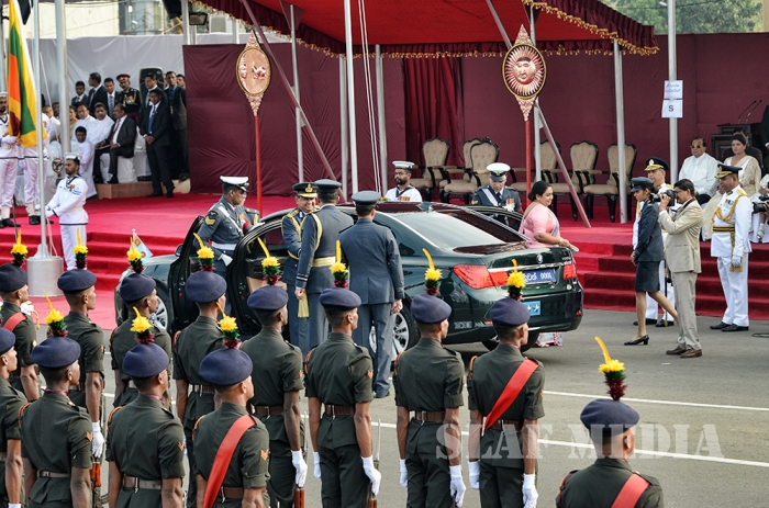 Sri Lanka Air Force Joins in the 68th Independence Day Celebrations
