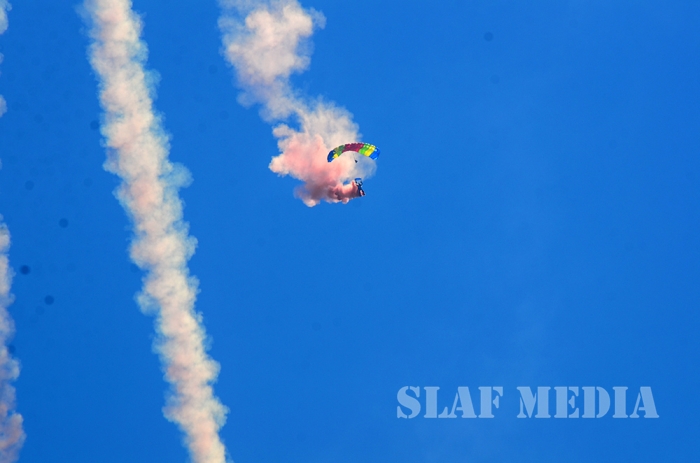 Sri Lanka Air Force Joins in the 68th Independence Day Celebrations