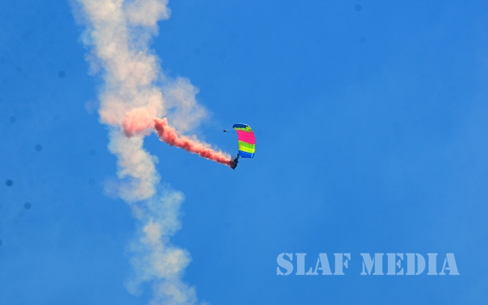 Sri Lanka Air Force Joins in the 68th Independence Day Celebrations