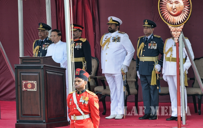 Sri Lanka Air Force Joins in the 68th Independence Day Celebrations