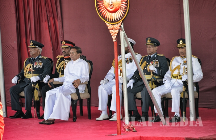 Sri Lanka Air Force Joins in the 68th Independence Day Celebrations