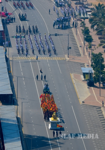 Sri Lanka Air Force Joins in the 68th Independence Day Celebrations