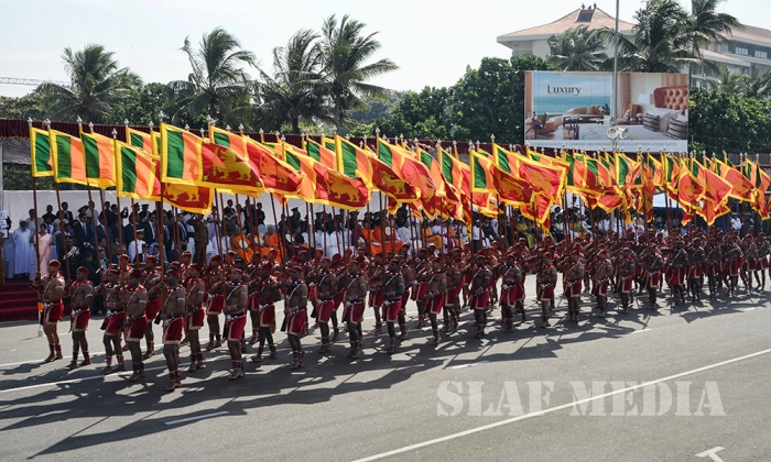 Sri Lanka Air Force Joins in the 68th Independence Day Celebrations