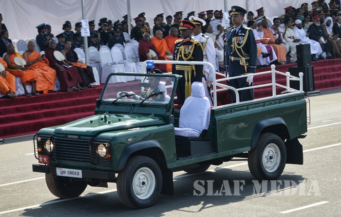 Sri Lanka Air Force Joins in the 68th Independence Day Celebrations