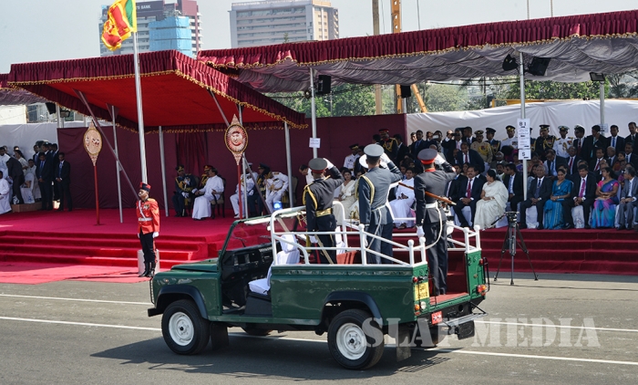 Sri Lanka Air Force Joins in the 68th Independence Day Celebrations