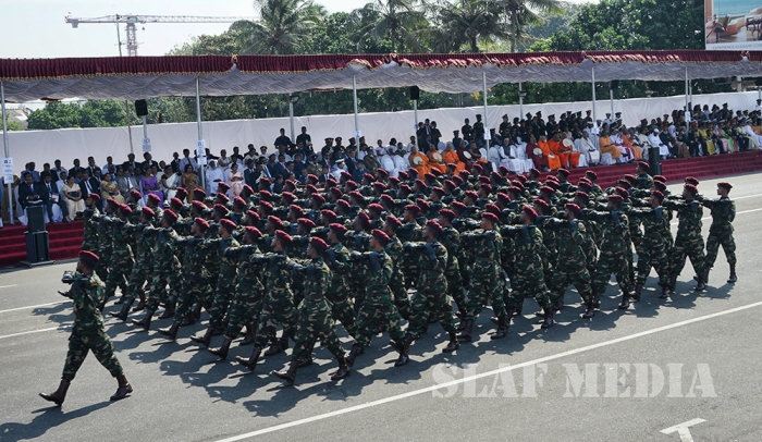 Sri Lanka Air Force Joins in the 68th Independence Day Celebrations